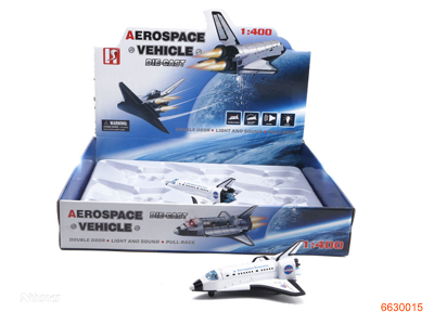 PULL BACK DIE-CAST PLANE W/LIGHT/MUSIC/BATTERIES,9PCS/BOX