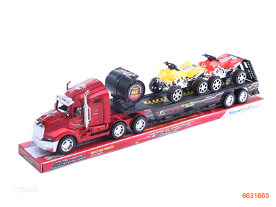 F/P TRUCK W/2PCS FREE WHEEL MOTORCYCLE.4COLOUR