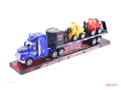 F/P TRUCK W/2PCS FREE WHEEL CONSTRUCTION TRUCK.4COLOUR