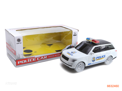 3D B/O POLICE CAR W/LIGHT W/O 3AA BATTERIES