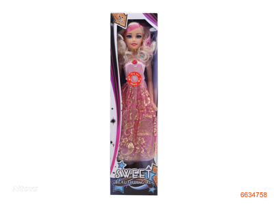 22''EMPTY BODY FASHION DOLL W/MUSIC