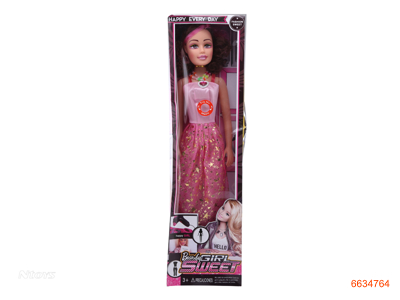 32''EMPTY BODY FASHION DOLL W/MUSIC