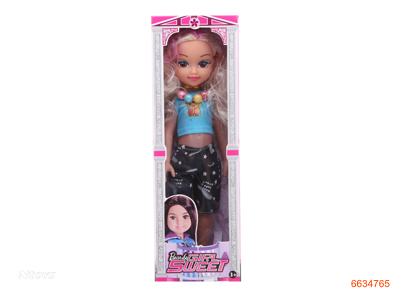 14''EMPTY BODY FASHION DOLL W/MUSIC