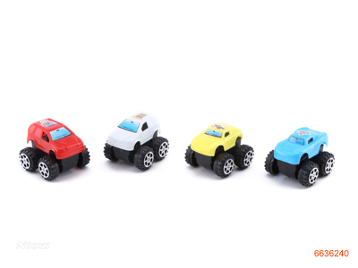 P/B CAR.4COLOUR.8ASTD.1PCS