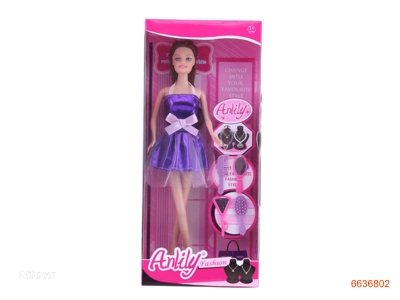 11.5''SOLID BODY FASHION DOLL