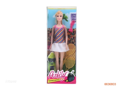 11.5''SOLID BODY FASHION DOLL