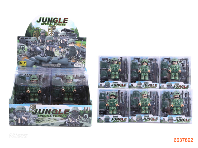 MILITARY SET,12PVC BOX/DISPLAY BOX.6ASTD