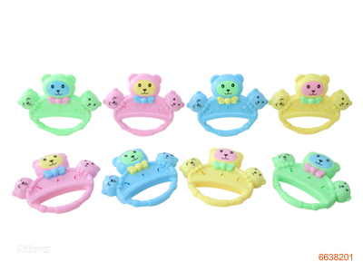 BABY RATTLE DRUM 8PCS