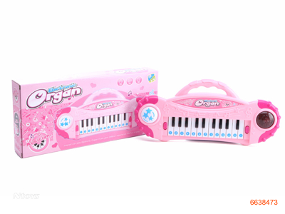 ELECTRIC KEYBOARD W/LIGHT/MUSIC W/O 3AA BATTERIES