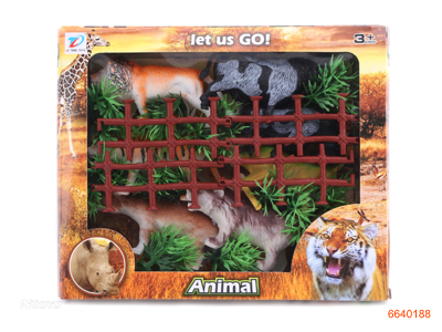 PLASTIC ANIMAL SET