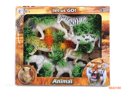 PLASTIC ANIMAL SET