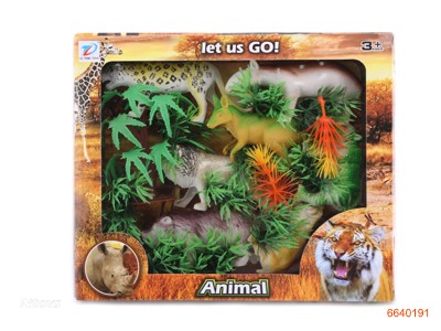 PLASTIC ANIMAL SET