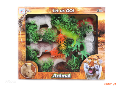 PLASTIC ANIMAL SET