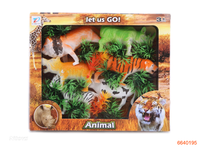 PLASTIC ANIMAL SET