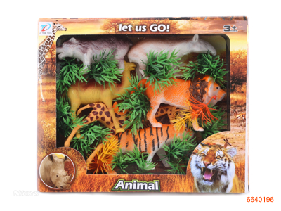 PLASTIC ANIMAL SET