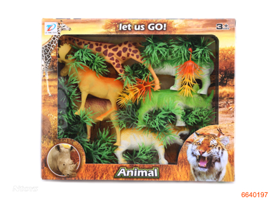 PLASTIC ANIMAL SET