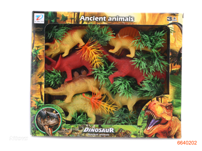 PLASTIC DINOSAUR SET