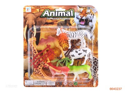 PLASTIC ANIMALS SET