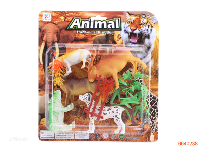 PLASTIC ANIMALS SET