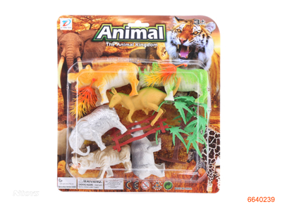 PLASTIC ANIMALS SET