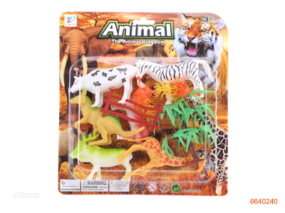 PLASTIC ANIMALS SET