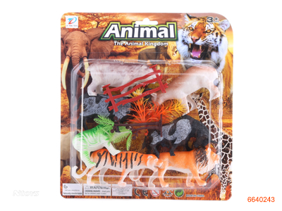 PLASTIC ANIMALS SET