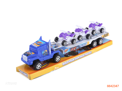 F/B TRUCK W/3PCS BEACH CAR