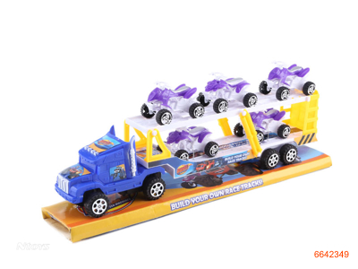 F/B TRUCK W/5PCS BEACH CAR