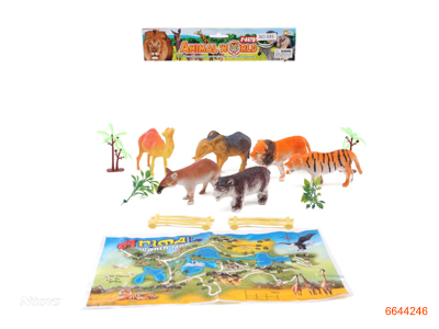 PLASTIC ANIMALS SET