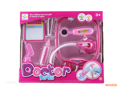 DOCTOR SET W/LIGHT/BUTTON BATTERIES