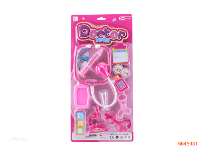 DOCTOR SET W/LIGHT/BUTTON BATTERIES