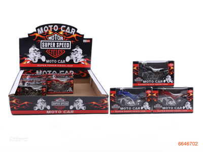 P/B BEACH MOTORCYCLE,12WINDOW BOX/DISPLAY BOX