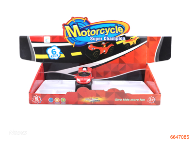 F/P MOTORCYCLE,6PCS/DISPLAY BOX.2COLOUR