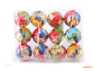 6.3CM PU BALLS.12PCS