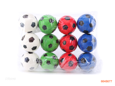 6.3CM PU BALLS.12PCS