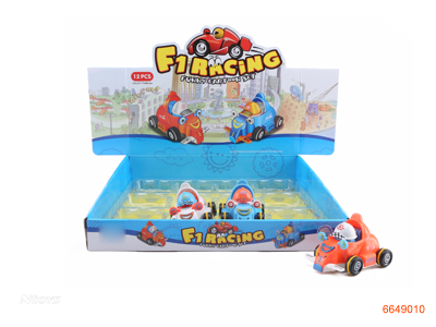 F/P RACE CAR,12PCS/DISPLAY BOX