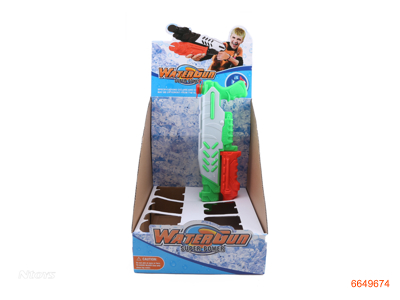 WATER GUN,12PCS/DISPLAY BOX