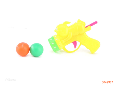 BALL GUN W/2PCS BALL