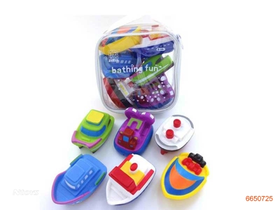 BATH TOYS 6PCS