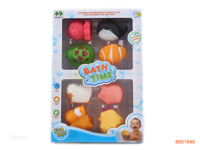 BATH TOYS.8PCS