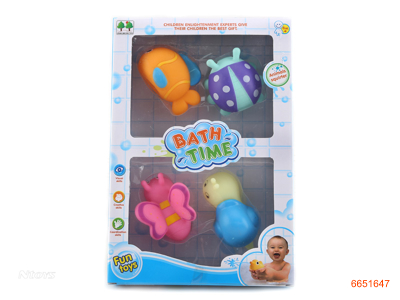 BATH TOYS.4PCS