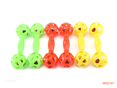 BABY RATTLE.1ASTD.3COLOUR