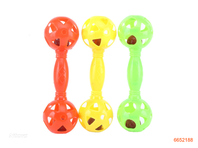 BABY RATTLE.1ASTD.3COLOUR