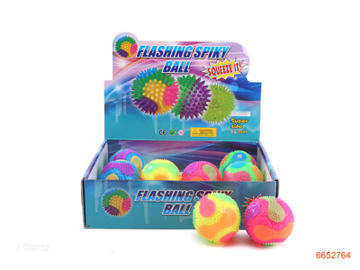 B/O FLASHING BALL W/LIGHT,12PCS/DISPLAY BOX