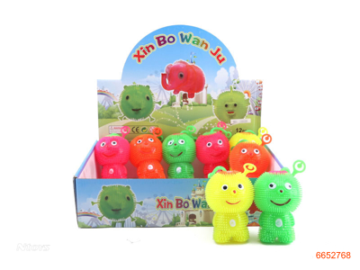 B/O FLASHING TOYS W/LIGHT 12PCS/DISPLAY BOX