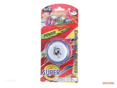 5.5CM YOYO W/LIGHTS.4ASTD