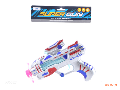 GUN W/6LIGHTS