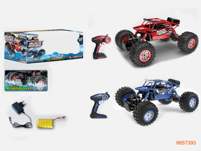 1:12 4CHANNELS R/C CAR W/7.2V BATTERIES IN CAR/CHARGER W/O 3AA BATTERIES IN CONTROLLER.2COLOUR