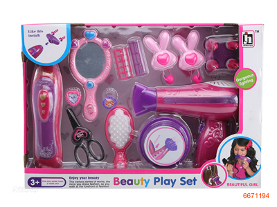 BEAUTYSET W/O 2AA+2AAA BATTERIES