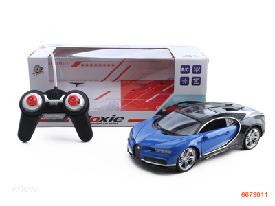 4CHANNELS R/C CAR W/LIGHT W/O 4AA BATTERIES IN CAR,2AA BATTERIES IN CONTROLLER.2COLOUR